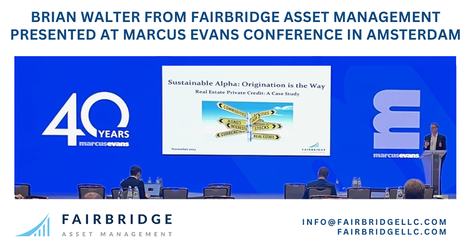 Fairbridge Presenting at Marcus Evans Conference In Amsterdam 2